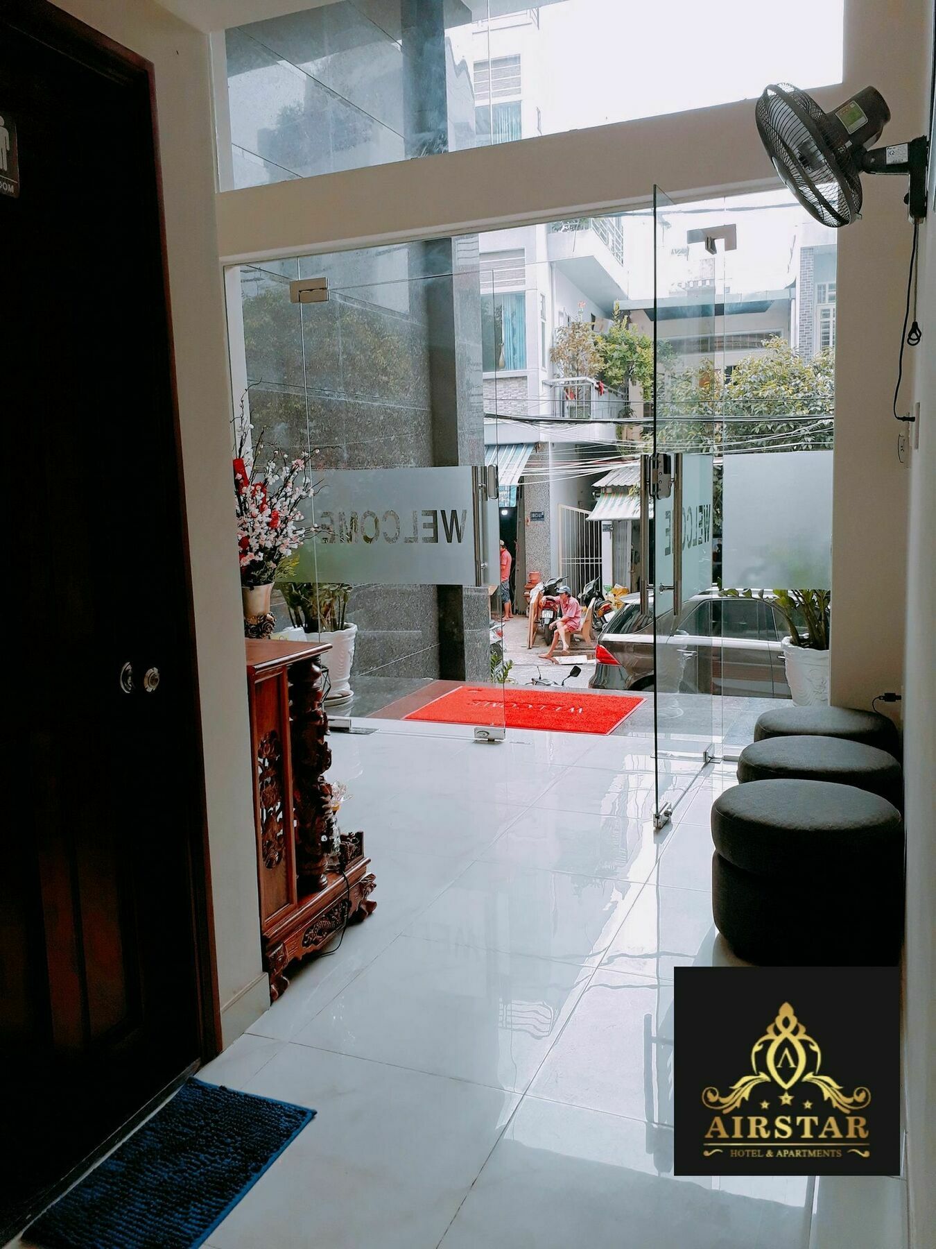 Airstar Serviced Apartment โฮจิมินห์ซิตี้ ภายนอก รูปภาพ